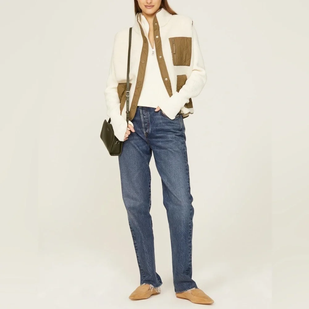 Rails Sherpa Fleece Pryanka‎ Vest Sz XS